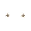 Fred Miss Fred Star small earrings in yellow gold and diamonds - 00pp thumbnail