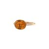 Fred Mademoiselle Delphine ring in pink gold,  citrine and diamonds - 00pp thumbnail