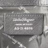 Salvatore Ferragamo Sofia pouch in black leather - Detail D3 thumbnail
