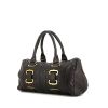 Bottega Veneta handbag in brown braided leather - 00pp thumbnail