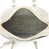 Saint Laurent Duffle shoulder bag in grey leather - Detail D3 thumbnail