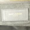 Saint Laurent Duffle shoulder bag in grey leather - Detail D4 thumbnail