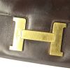 Sac à main Hermes Hermes Constance en cuir box marron-chocolat - Detail D5 thumbnail