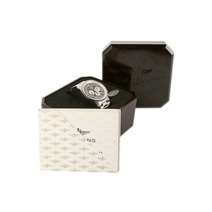 Orologio Breitling Navitimer "Patrouille de France" in acciaio Ref :  A11021 Circa  1995 - Detail D2