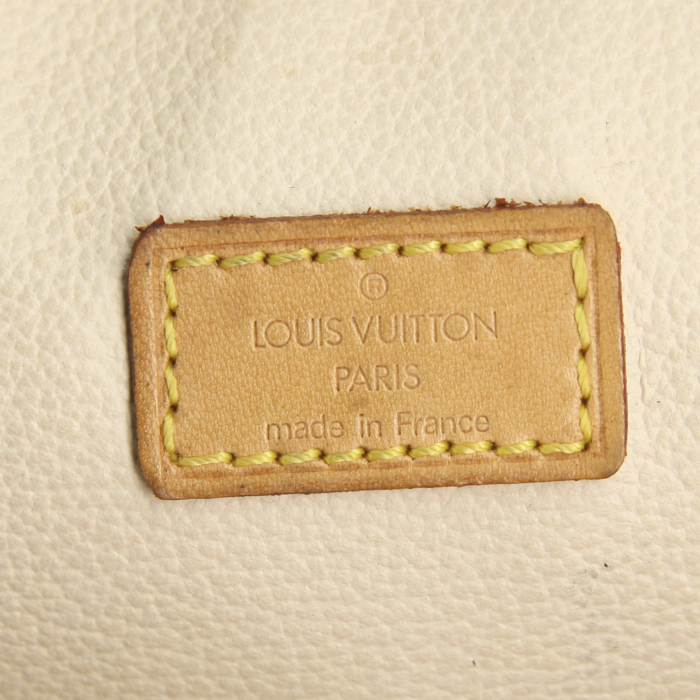 Borsa Louis Vuitton in tela monogram e pelle naturale - Detail D3