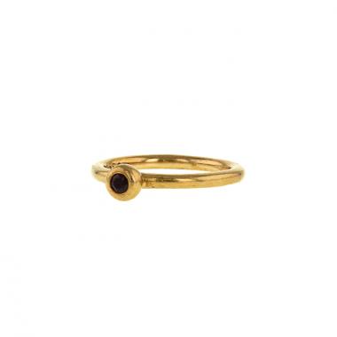 Tiffany & Co Paloma Picasso ring in yellow gold and ruby