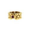 Articulated Chopard ring in yellow gold and ruby - 00pp thumbnail