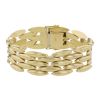 Brazalete Cartier Gentiane modelo grande en oro amarillo - 00pp thumbnail