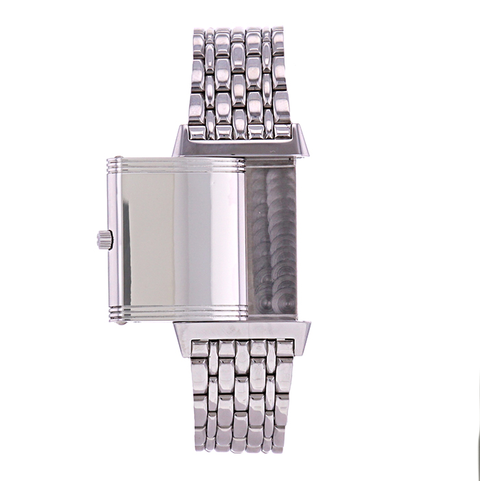 Reloj Jaeger Lecoultre Reverso de acero Ref :  250886 Circa  2000 - Detail D2