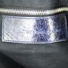 Balenciaga Pompon shopping bag in dark grey leather - Detail D4 thumbnail