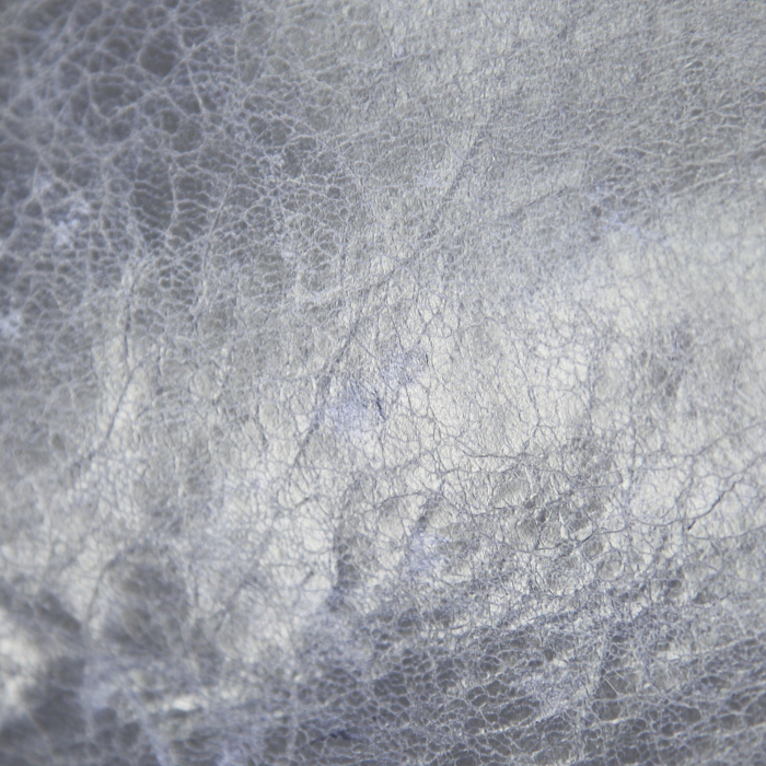 Sac cabas Balenciaga Pompon en cuir gris foncé - Detail D5