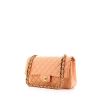 Chanel Timeless handbag in varnished pink quilted leather - 00pp thumbnail