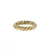 Bulgari Tubogas 1990's ring in pink gold,  yellow gold and white gold - 00pp thumbnail