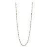 Hermes Noeud Marin 1980's long necklace in silver - 00pp thumbnail