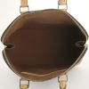 Louis Vuitton Alma medium model handbag in brown monogram canvas and natural leather - Detail D2 thumbnail