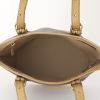 Shopping bag Louis Vuitton petit Bucket in tela monogram e pelle naturale - Detail D2 thumbnail