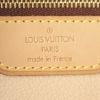 Shopping bag Louis Vuitton petit Bucket in tela monogram e pelle naturale - Detail D3 thumbnail