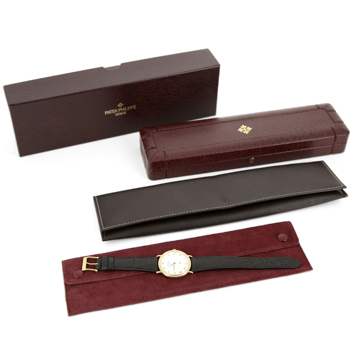 Montre Patek Philippe en or jaune Ref :  3919 Vers  2002 - Detail D2