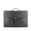 Goyard briefcase in grey leather - 360 thumbnail
