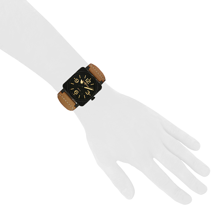 Orologio Bell & Ross in acciaio nero Ref :  BR03-92 Circa  2010 - Detail D1