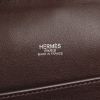 Bolso de mano Hermes V en lona caqui y cuero swift marrón - Detail D3 thumbnail
