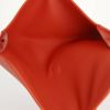 Pochette Hermes Jige en cuir Swift rouge - Detail D2 thumbnail