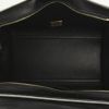 Bolso de mano Celine Trapeze modelo mediano en cuero negro y fieltro gris - Detail D3 thumbnail