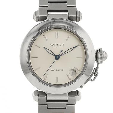 Cartier Pasha C watch in stainless steel Ref:  2324 Circa  2000