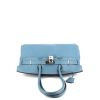 Hermes Birkin Shoulder handbag in blue jean togo leather - 360 Front thumbnail