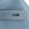 Bolso de mano Hermes Birkin Shoulder en cuero togo azul - Detail D4 thumbnail