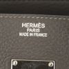 Hermes Birkin Shoulder handbag in grey leather taurillon clémence - Detail D3 thumbnail