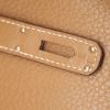 Hermes Birkin 35 cm handbag in gold leather taurillon clémence - Detail D4 thumbnail