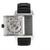 Jaeger Lecoultre Reverso Squadra Hometime watch in stainless steel Ref:  230877 Circa  2010 - Detail D1 thumbnail