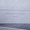 Balenciaga Papier A4 shoulder bag in navy blue grained leather - Detail D4 thumbnail
