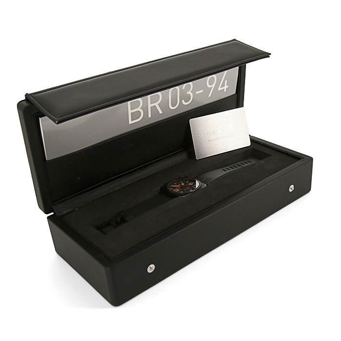 Reloj Bell & Ross BR03 de acero y con un recubrimiento DLC negro - Detail D2