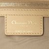 Dior Panarea shopping bag in beige canvas cannage and beige leather - Detail D3 thumbnail