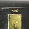 Sac à main Hermes Kelly 28 cm en cuir box noir - Detail D3 thumbnail