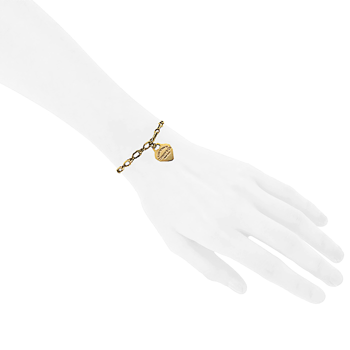 Tiffany & Co Return To Tiffany bracelet in yellow gold - Detail D1