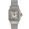 Cartier Santos watch in stainless steel - 00pp thumbnail