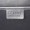 Borsa a tracolla Celine Luggage Nano in pelle martellata blu nera e beige - Detail D4 thumbnail