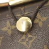 Bolso bandolera Louis Vuitton  Abbesses en lona Monogram revestida y cuero natural - Detail D4 thumbnail