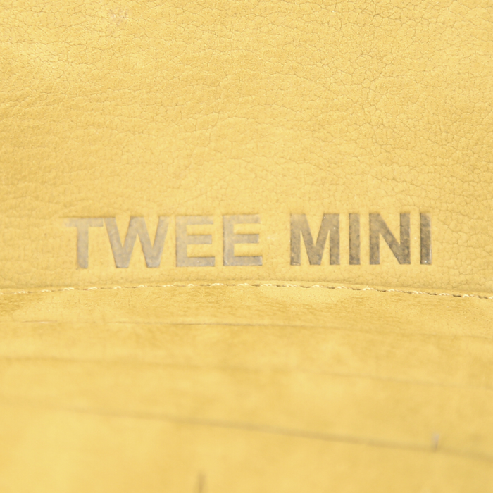 Jerome Dreyfuss shoulder bag in brown suede - Detail D4