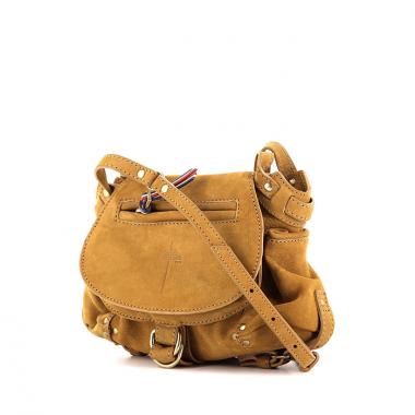 Jerome Dreyfuss shoulder bag in brown suede