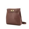 Hermes Kelly backpack in brown epsom leather - 00pp thumbnail