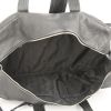 Dupont travel bag in black leather - Detail D3 thumbnail