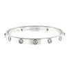Cartier Love bracelet in white gold and diamonds, size 16 - 00pp thumbnail