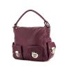 Marc Jacobs bag worn on the shoulder or carried in the hand in purple leather - 00pp thumbnail