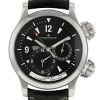 Jaeger Lecoultre Master Compressor Geographic watch in stainless steel Ref:  146883 Circa  2010 - 00pp thumbnail