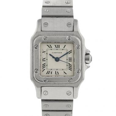 Cartier Santos watch in stainless steel Circa  1990