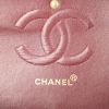 Chanel Timeless handbag in black quilted jersey - Detail D4 thumbnail